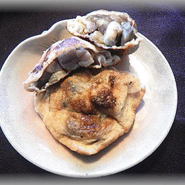 水なすの巾着焼き