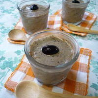 とろりん黒豆豆乳葛ぷりん風