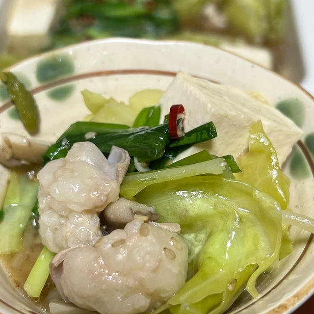 国産牛もつ！プリっぷりうま醤油