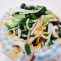 【過去レシピ】味付けは一つで決まり♡小松菜とちくわの洋風炒め