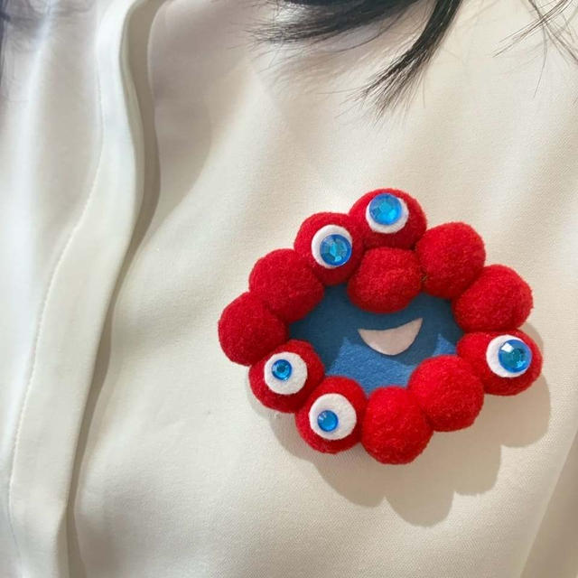 次女の手作り万博グッズ