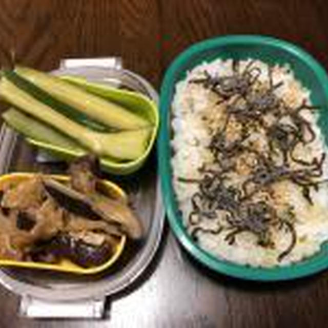 今日のお弁当