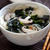 正月太り解消に、若芽と茸のにゅうめん