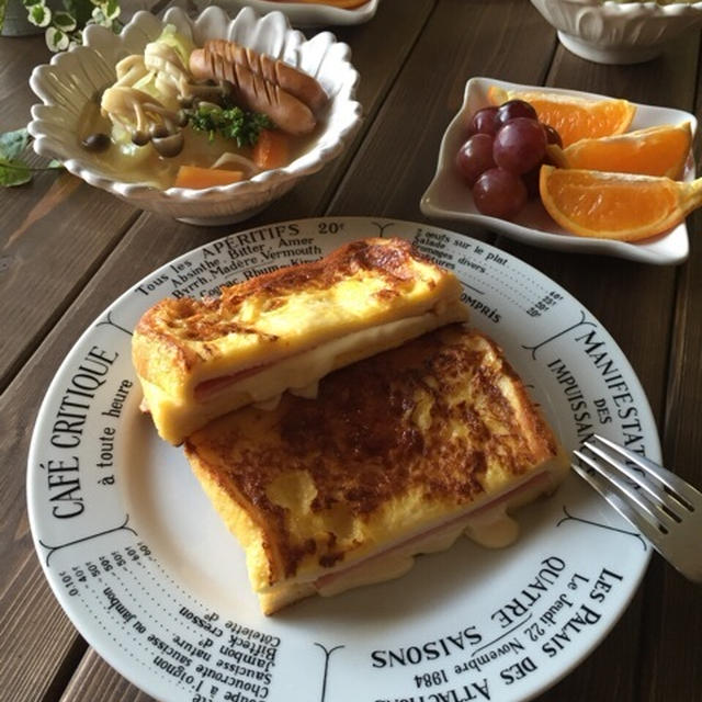 とろ〜っとチーズ♡なお食事系フレンチトースト♪高校生弁当♪…ずっと見たいと思うもの。