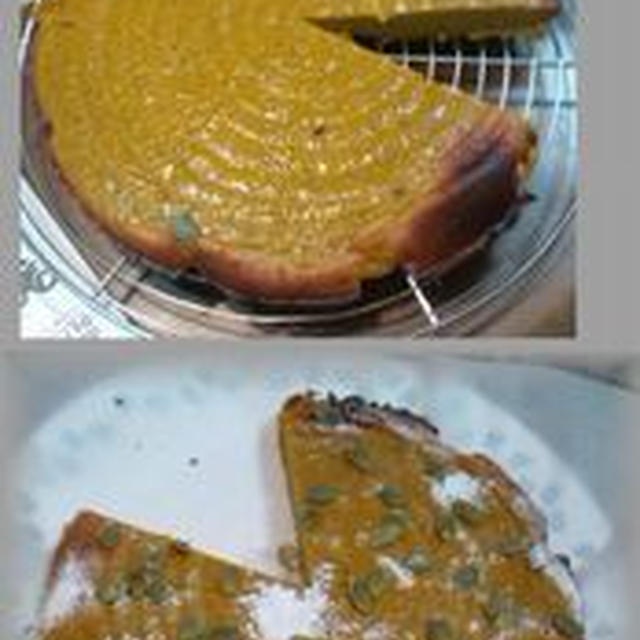 簡単かぼちゃのケーキ