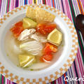 新玉ねぎがあまーい！春野菜のメキシカンライムスープ by quericoさん