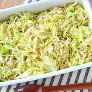 簡単野菜補給！キャベツのごまダレ