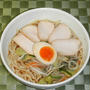味噌野菜チャーシュー風ラーメン ＋ 煮玉子