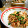 Fried Rice with Tofu豚キムチ豆腐チャーハン