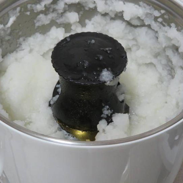 フードプロセッサーで大根おろし
