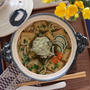 アツアツ❤ とろろ昆布と油揚げの鍋焼うどん