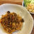 キーマカレーのパスタ