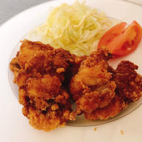 唐揚げと後片付け