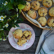 Orange Pomegranate Muffins オレンジとザクロのマフィン