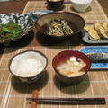 京野菜万願寺とうがらしとしらすの金平風と豆もやしの海苔ナムル
