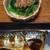 焼きサバとほうれん草のおひたし