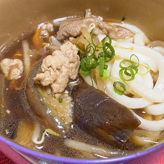 【レシピ 豚ナスつけうどん 仕事運、健康運もアップ】8月16日は人間関係運アップの麺類がラッキー