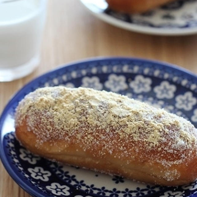 きなこのココナッツオイル揚げパン