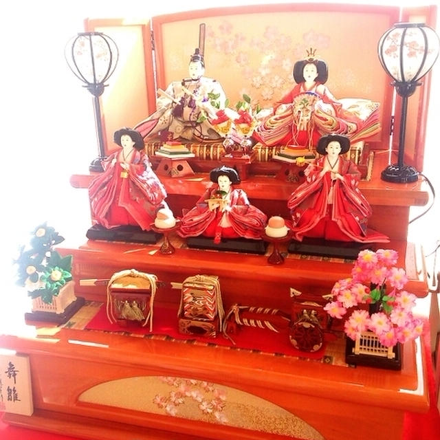 明かりをつけましょぼんぼりに～～♪