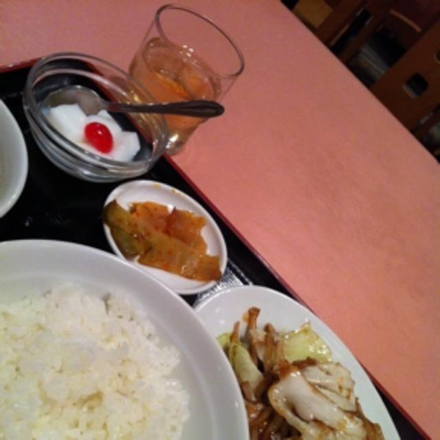中華ランチなう 600円也～
