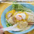 コーンクリームと温泉卵の冷やしラーメン