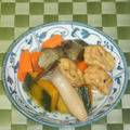 飛龍頭と野菜の含め煮