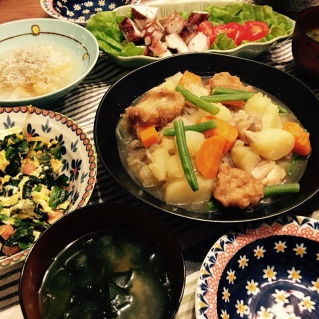 ＊油麩 鶏じゃが＊
