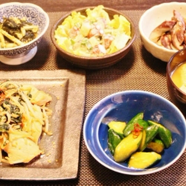 野菜たっぷり♪簡単晩ご飯　50分位
