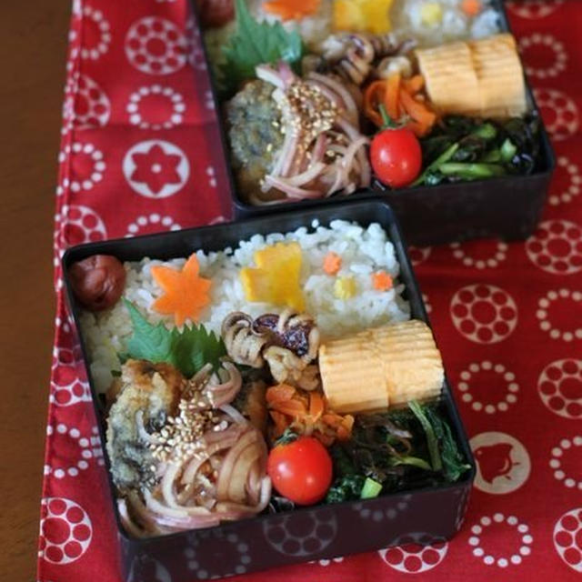 鯖の南蛮漬け ✿ 照チキ丼(๑¯﹃¯๑)♪
