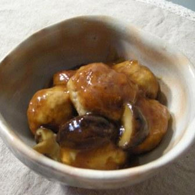 肉団子の甘酢あん