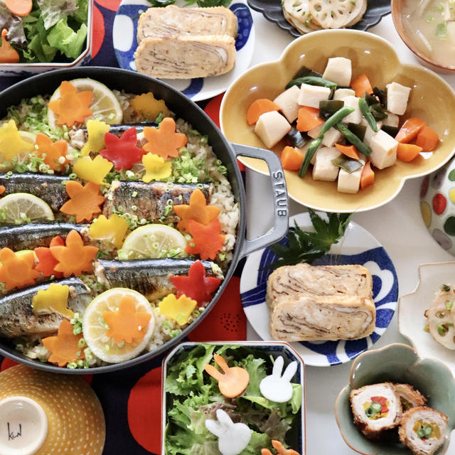 秋刀魚にイカ！秋の味覚を満喫中