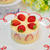 混ぜて冷やすだけで作るいちごプリンケーキ