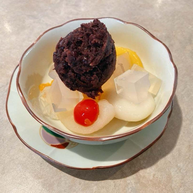 冷たいデザート
