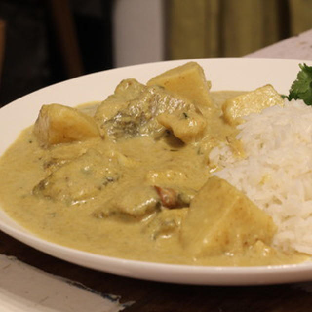 【recipe】タラのイエローカレー／東京封鎖