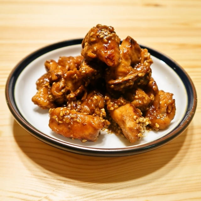 今週のdaysy：手早くやわらか　鶏むね肉のにんにく照り焼き