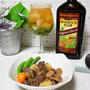 ダークラム・モヒートと牛肉のビール煮。ホワイトラムで作るモヒートとはひと味違う、簡単おうちでＢＡＲ風カクテル＆おつまみ。