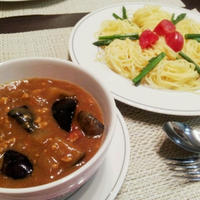 つけスパ～トマトとなすのカレー～