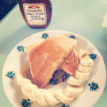 今日の朝ごはん