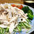 今日の晩ご飯/電子レンジで簡単に出来る 「柔らか蒸し鶏サラダ」と、冷たい「播州・細うどん」。