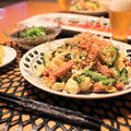 ～夏野菜満載～　『ゴーヤチャンプルー』の献立。