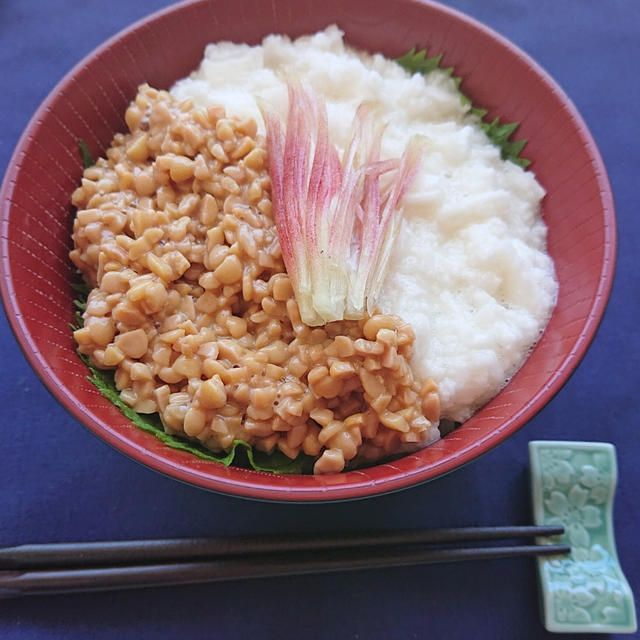 ５分で簡単山芋と納豆のとろねばスタミナ丼（山芋すらない裏ワザあり）