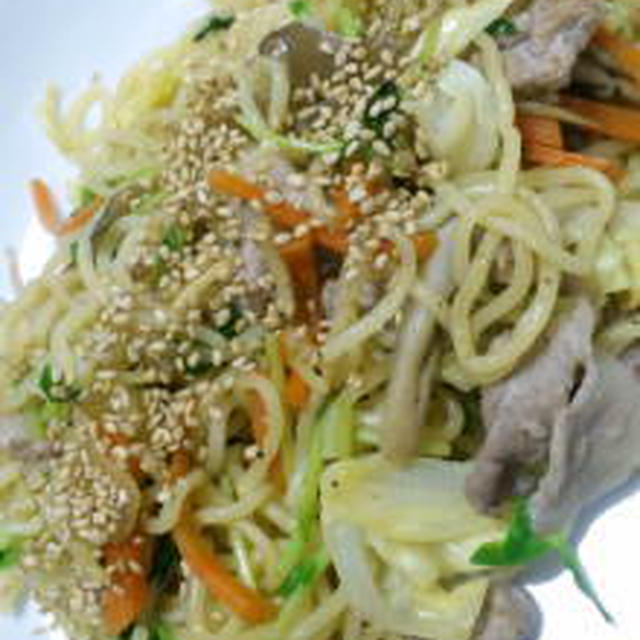 すぐでき☆簡単！！　☆中華風・塩焼きそば☆
