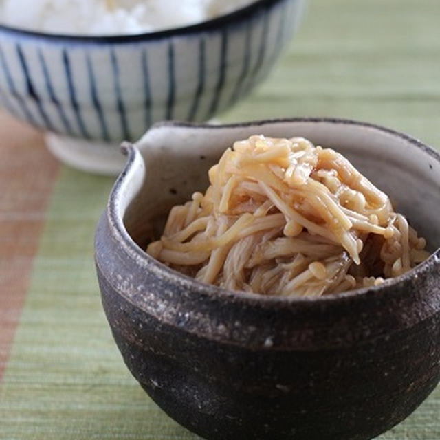 えのきだけと生姜の佃煮風