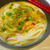 今夜は創作カレーうどん♪