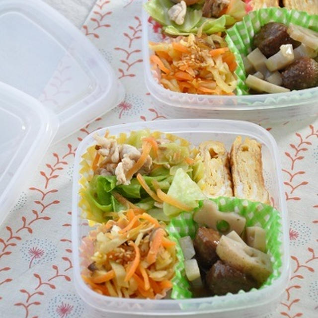 朝、お弁当箱に詰めなくていい！「お弁当セット」でお手軽ランチ