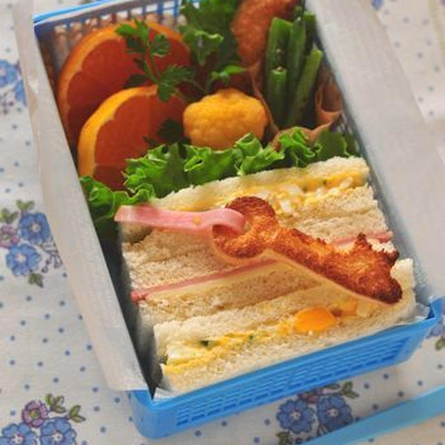 サンドイッチのお弁当