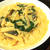 10/04/25　たけのことキムチのヘルシー豆乳スープパスタ