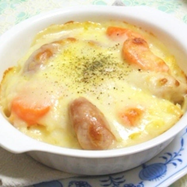 熱々チーズがとろ～り♪我が家の定番シチュードリア★