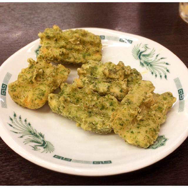 日高屋賛辞（京成立石店の磯辺揚げ）