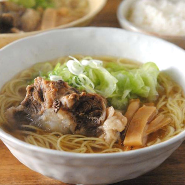 時間はかかるけど美味しいで☆牛テールラーメン